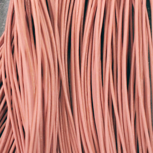 [가죽공예] 라운드 가죽끈 1.5mm 핑크100m