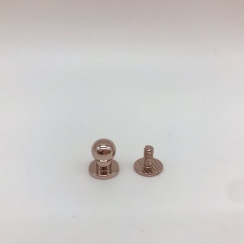 [가죽공예 금속장식] 신주 7mm 솔트레지 (니켈)
