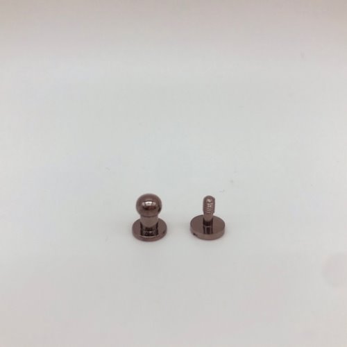[가죽공예 금속장식] 솔트레지 5mm 흑니켈