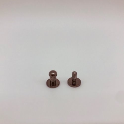 [가죽공예 금속장식] 솔트레지 4mm 흑니켈