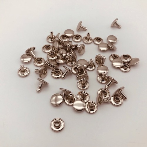 [가죽공예 금속장식] 가시메 10mm 니켈