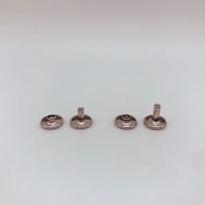[가죽공예 금속장식] 가시메/리벳 10mm 니켈7/9발 (신주) 1000세트