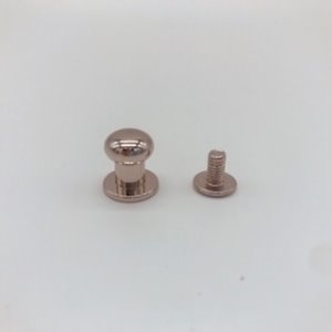 [가죽공예 금속장식] 신주 10mm 솔트레지 (니켈)