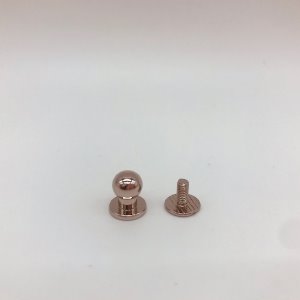 [가죽공예 금속장식] 신주 7mm 솔트레지 (니켈)