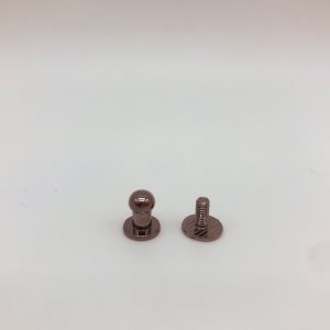 [가죽공예 금속장식] 솔트레지 5.5mm 흑니켈