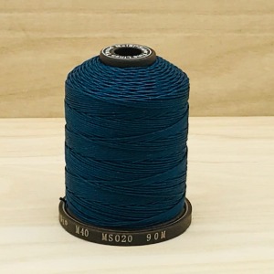 [가죽공예 실] (MeiSi super fine) 메이시 천연린넨 왁스사 #020 peacock blue (두께옵션선택)