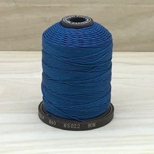 [가죽공예 실] (MeiSi super fine) 메이시 천연린넨 왁스사 #022 lake blue (두께옵션선택)