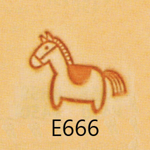 [가죽공예 각인] E666 