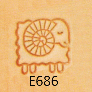 [가죽공예 각인] E686
