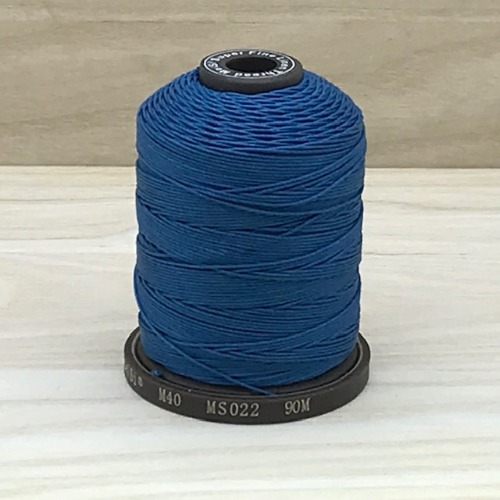 [가죽공예 실] (MeiSi super fine) 메이시 천연린넨 왁스사 #022 lake blue (두께옵션선택)