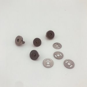 [가죽공예 금속장식] 마그넷 15mm 흑니켈