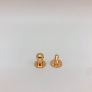 [가죽공예 금속장식] 솔트레지 5.5mm 골드