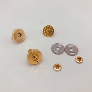 [가죽공예 금속장식] 마그넷 가시메 18mm (칼라옵션)